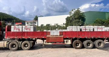 滁州 芝麻灰花岗岩地铺石出货日常