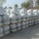 滁州 白麻花岗岩石材圆球，石球，挡车球，隔离球，景观石球，风水球等