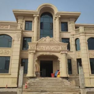 滁州 黄金麻花岗岩别墅外墙干挂