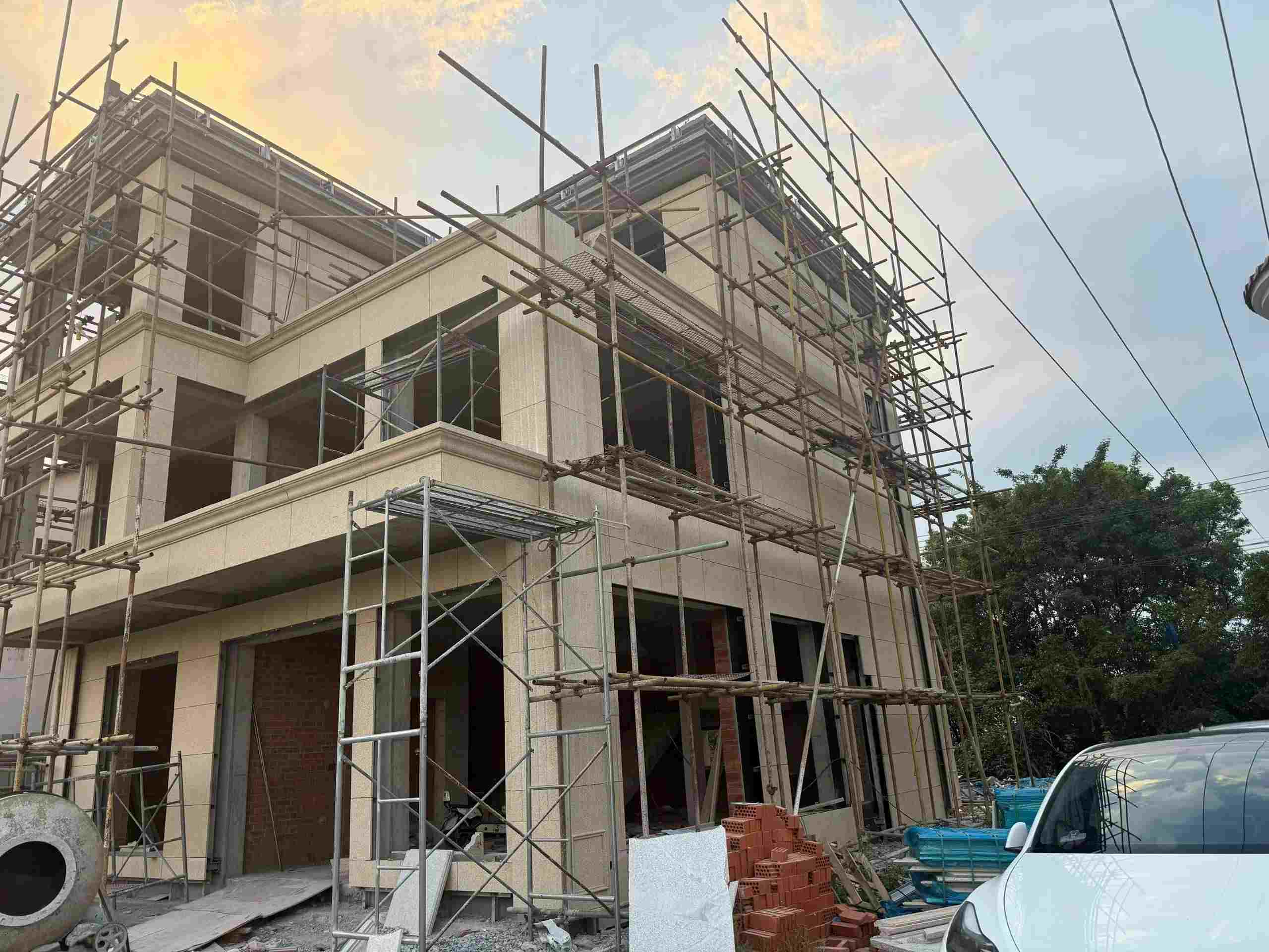 滁州 黄金麻荔枝面花岗岩外墙干挂