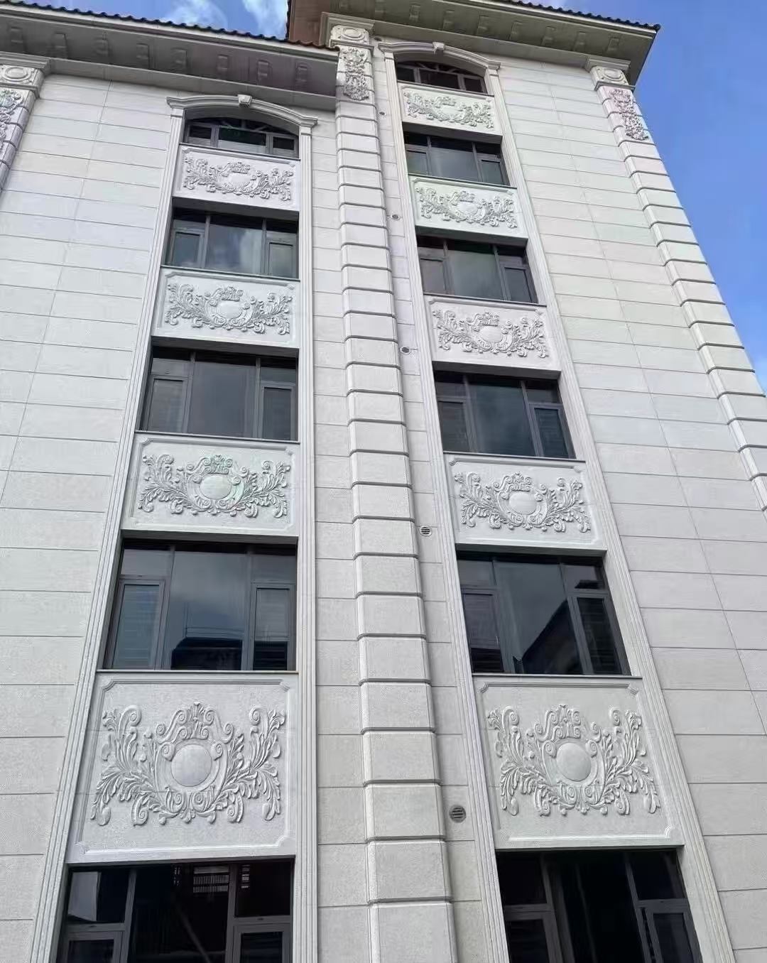 滁州 白麻荔枝面花岗岩别墅外墙干挂