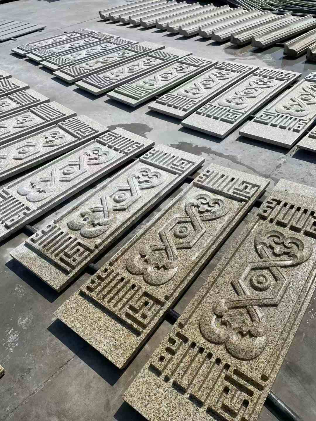 滁州 黄金麻花岗岩外墙雕刻板