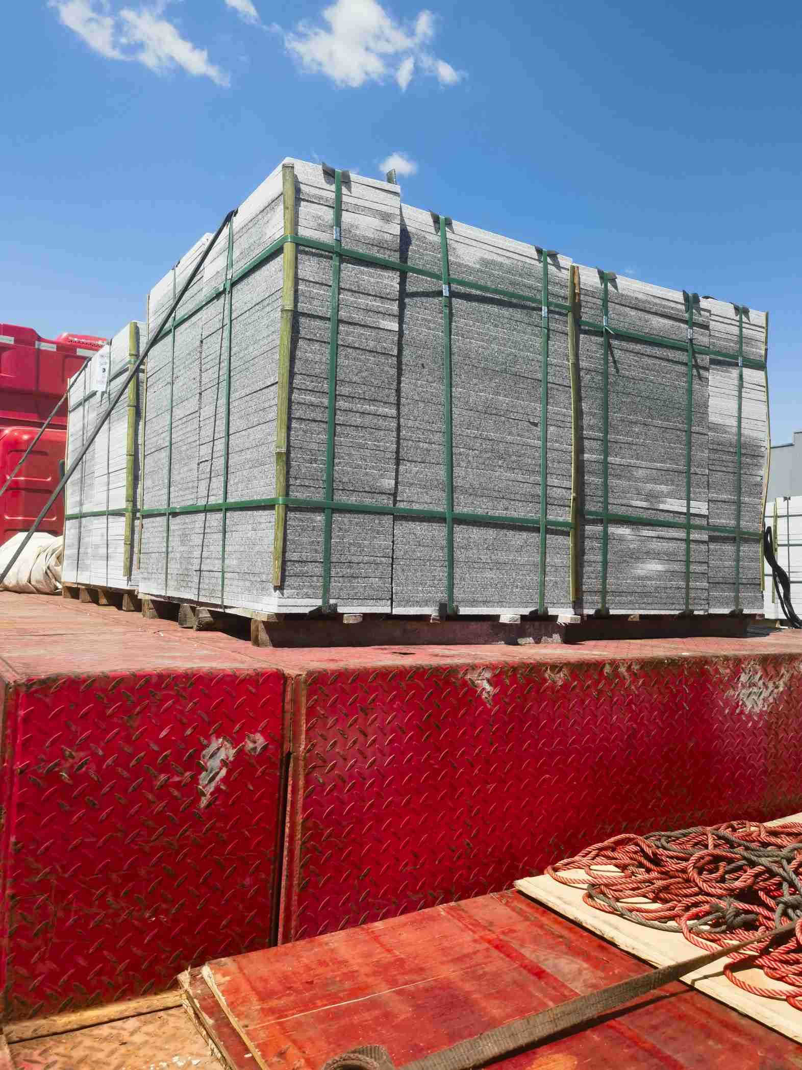 滁州 芝麻白火烧规格板地铺石300*600/600*600