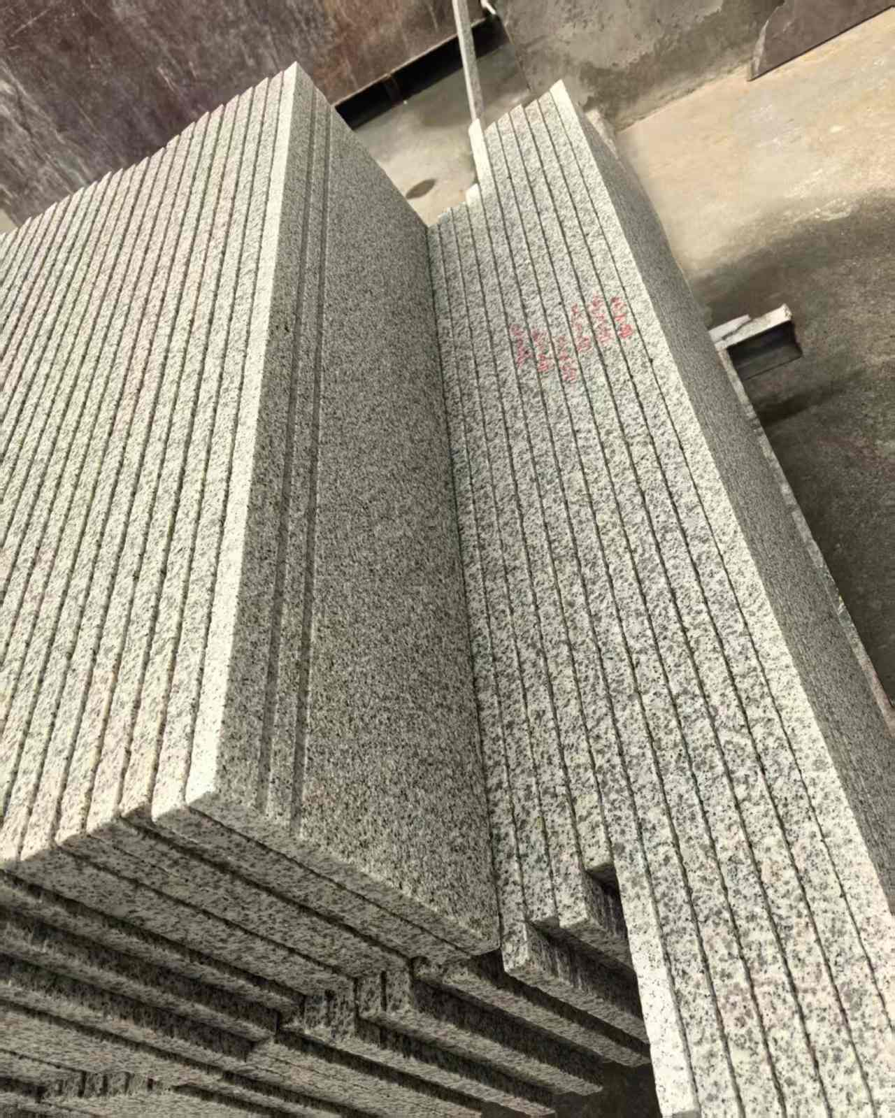 滁州 白麻荔枝面花岗岩楼梯踏步