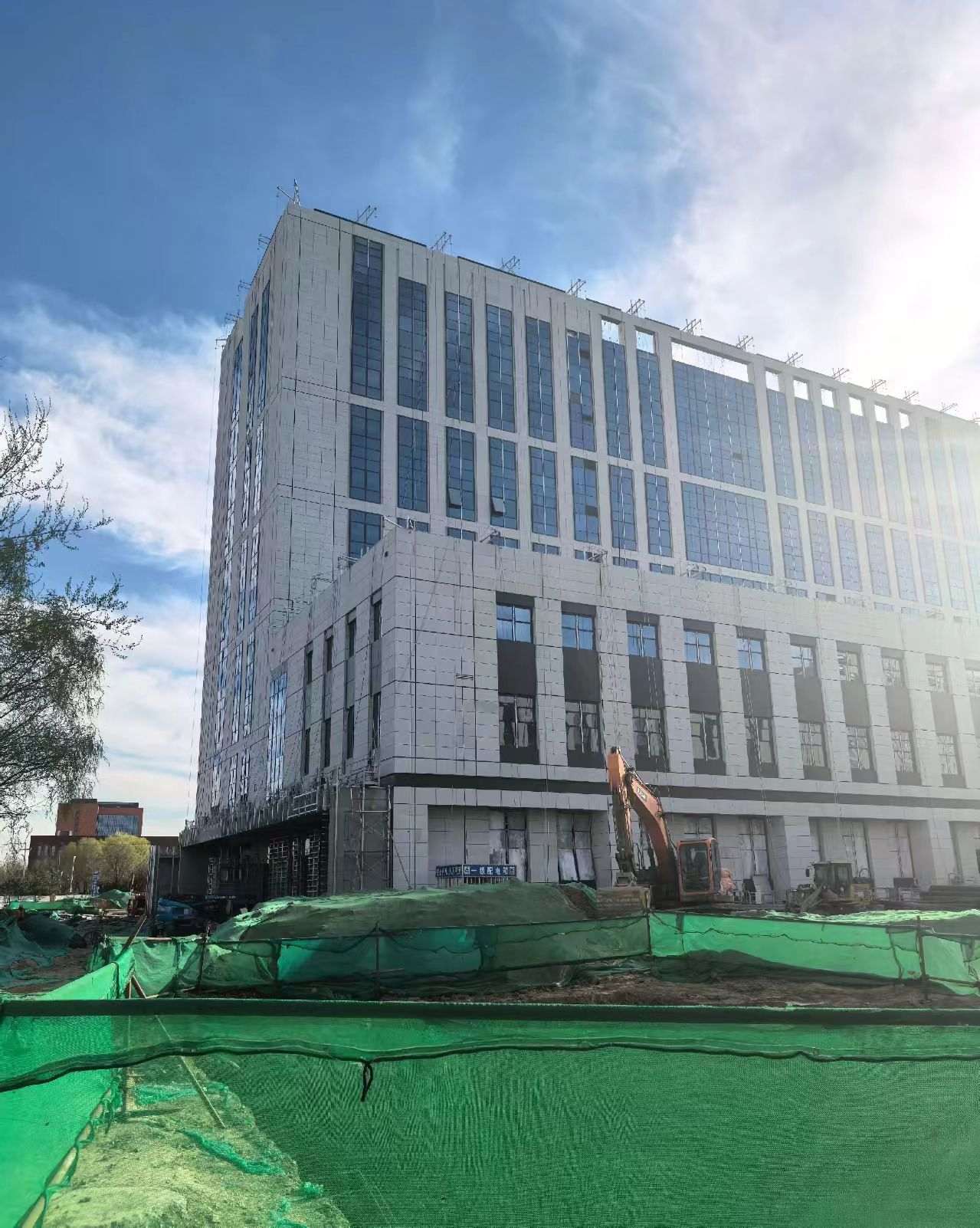 滁州 白麻花岗岩石材外墙干挂