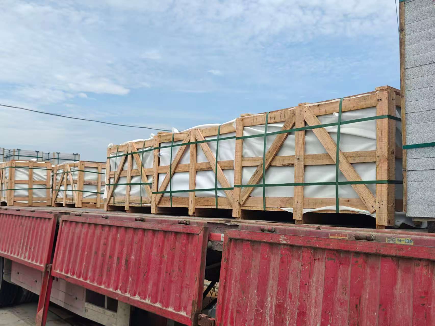 滁州 芝麻白花岗岩地铺石出口专车-泰国游